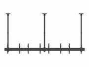 Multibrackets 40” - 65" MBC4X1U Ceiling Mount for 4 Screens | 3m Pole Ceiling Mount Bracket Multibrackets