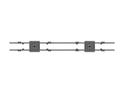 Multibrackets MBC2X1U2 Display Ceiling Mount Pro Ceiling Mount Bracket Multibrackets