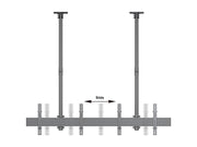 Multibrackets MBC2X1U2 Display Ceiling Mount Pro Ceiling Mount Bracket Multibrackets