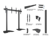 Multibrackets MBF2x1U M Pro Series Video Wall Stand - (32"-65") Floor Stand Multibrackets