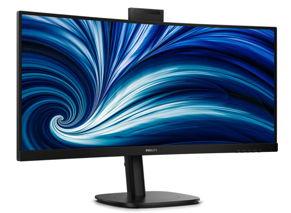 Philips 34B2U3600CH/00 34" 60Hz 120Hz 4ms WQHD Curved Business Monitor With USB-C Desktop Monitor Philips
