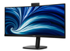 Philips 34B2U3600CH/00 34" 60Hz 120Hz 4ms WQHD Curved Business Monitor With USB-C Desktop Monitor Philips