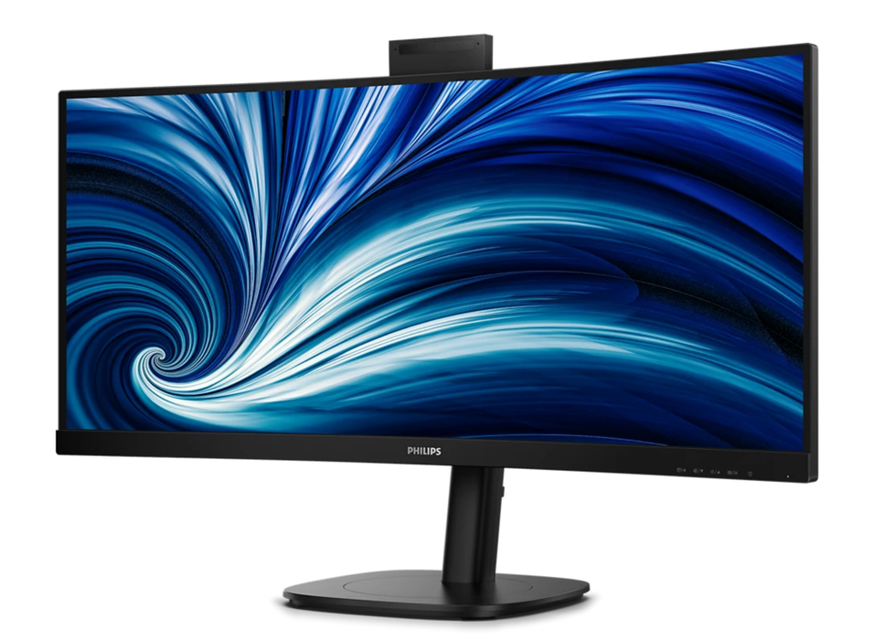 Philips 34B2U3600CH/00 34" 60Hz 120Hz 4ms WQHD Curved Business Monitor With USB-C Desktop Monitor Philips