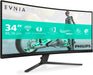Philips Evnia 34" WQHD Curved Fast VA Gaming Monitor | 34M2C3500L/00 Gaming Monitor Philips