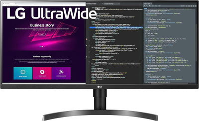 LG 34" UltraWide™ Quad HD IPS Monitor | 34WN750P-B Desktop Monitor LG