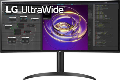 LG 34" Curved UltraWide™ Quad HD Monitor | 34WP85C Desktop Monitor LG