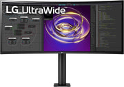LG 34" 21:9 Curved UltraWide™ 75Hz QHD Monitor | 34WP88CN-B.AEK Desktop Monitor LG
