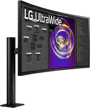 LG 34" Curved UltraWide™ Ergo Quad HD Monitor | 34WP88CN-B Desktop Monitor LG