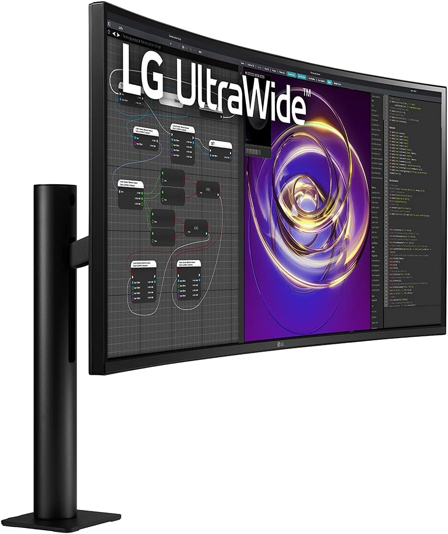 LG 34" 21:9 Curved UltraWide™ 75Hz QHD Monitor | 34WP88CN-B.AEK Desktop Monitor LG