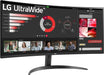 LG 34" VA 100Hz UltraWide QHD Curved Monitor - Black | 34WR50QK-B.AEK Gaming Monitor LG