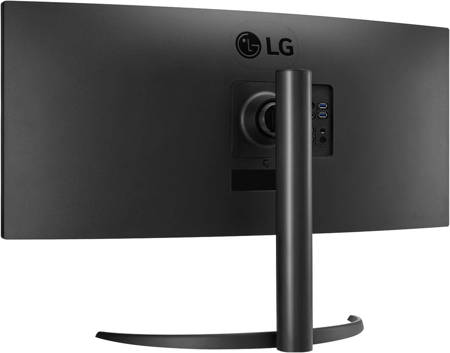 LG 34WR55QC-B 34" Wide Quad HD Computer Monitor Black | 34WR55QC-B.AEK