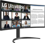LG 34" Wide Quad HD Computer Monitor Black | 34WR55QC-B.AEK Desktop Monitor LG