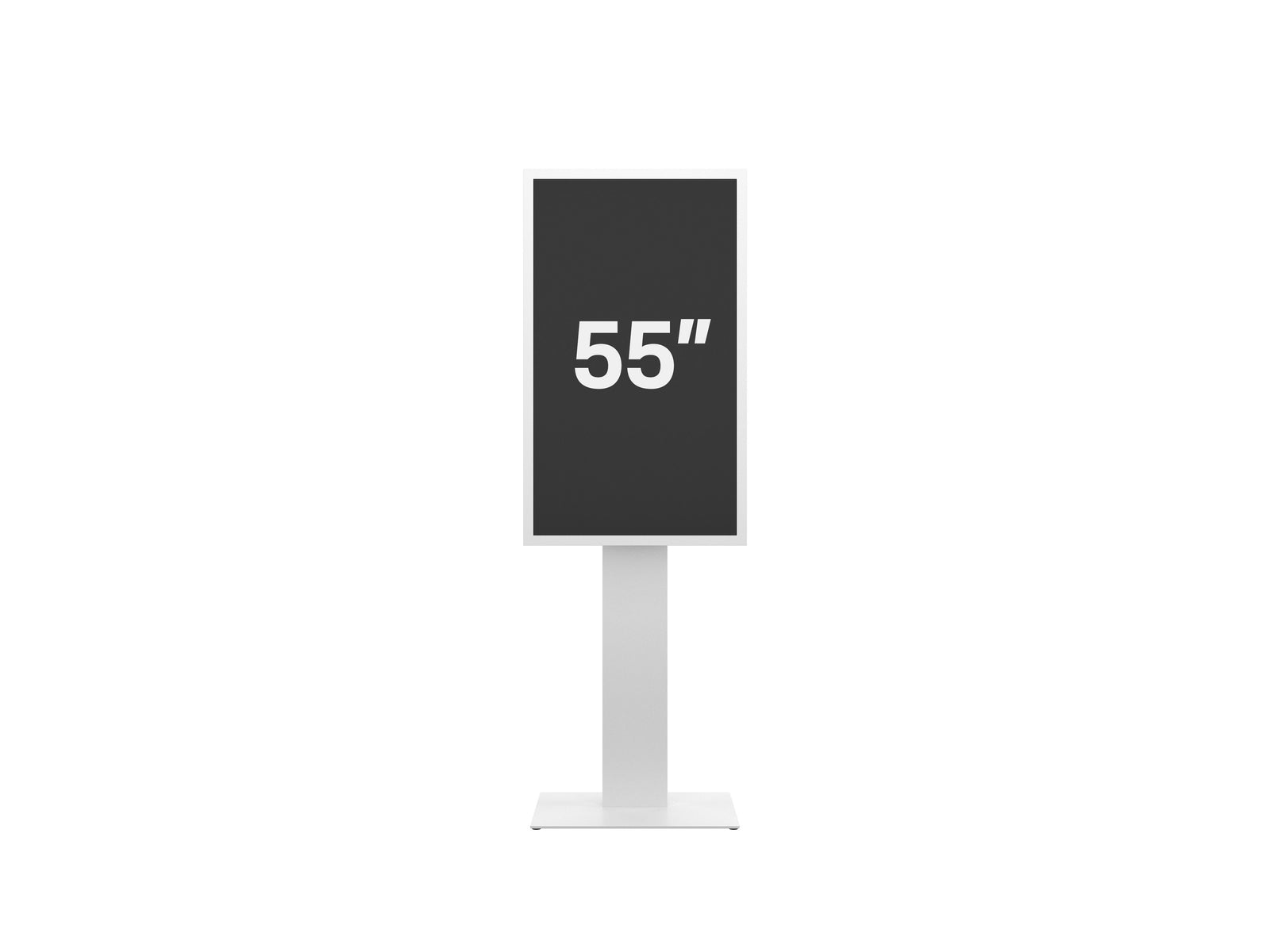 Multibrackets M Pro Series Enclosure 55" Kiosk White Signage Display Enclosures Multibrackets
