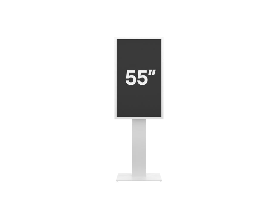 Multibrackets M Pro Series Enclosure 55" Kiosk White Signage Display Enclosures Multibrackets