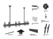 Multibrackets MBC3X1U2 Display Ceiling Mount Pro Ceiling Mount Bracket Multibrackets