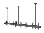 Multibrackets 40"-65" MBC4X1U2 Dual-Side Ceiling Mount with 3m Extension for 8 Screens Ceiling Mount Bracket Multibrackets