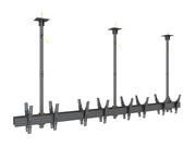 Multibrackets 40"-65" MBC4X1U2 Dual-Side Ceiling Mount with 3m Extension for 8 Screens Ceiling Mount Bracket Multibrackets