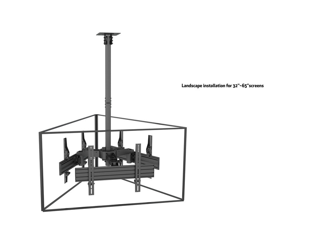 Multibrackets MBC3U Display Ceiling Mount Pro Ceiling Mount Bracket Multibrackets