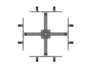 Multibrackets MBC4U Display Ceiling Mount Pro Ceiling Mount Bracket Multibrackets