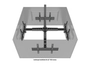 Multibrackets MBC4U Display Ceiling Mount Pro Ceiling Mount Bracket Multibrackets