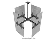 Multibrackets MBC4U Display Ceiling Mount Pro Ceiling Mount Bracket Multibrackets