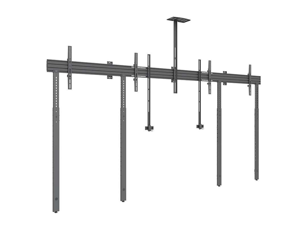 Multibrackets M Pro Series Floor Support - 1025-1750mm Black Mounting Accessory Multibrackets