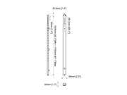 Multibrackets M Pro Series Floor Support - 1025-1750mm Black Mounting Accessory Multibrackets