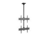 Multibrackets 3m 40" - 65" Dual Display Menu Board Ceiling Mount For 2 Screens