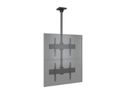 Multibrackets 3m 40" - 65" Dual Display Menu Board Ceiling Mount For 2 Screens Ceiling Mount Bracket Multibrackets