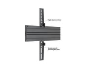 Multibrackets 3m 40" - 65" Dual Display Menu Board Ceiling Mount For 2 Screens Ceiling Mount Bracket Multibrackets
