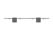 Multibrackets MBC2X2U Display Ceiling Mount Pro Ceiling Mount Bracket Multibrackets