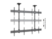 Multibrackets MBC2X2U Display Ceiling Mount Pro Ceiling Mount Bracket Multibrackets