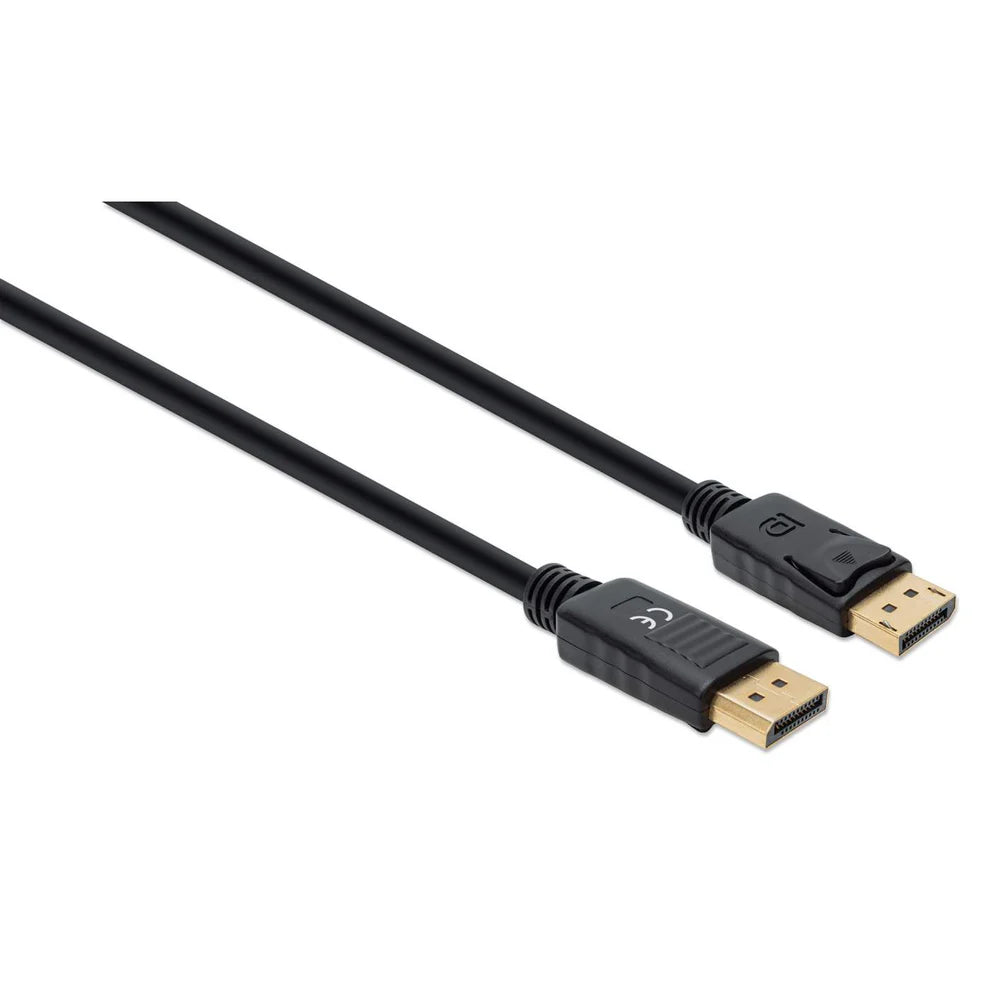 Manhattan DisplayPort 1.4 8K@60Hz 2m Cable | 355575 HDMI Cable Manhattan