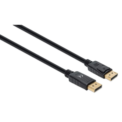 Manhattan DisplayPort 1.4 8K@60Hz 2m Cable | 355575 HDMI Cable Manhattan