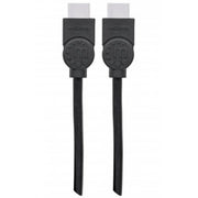 Manhattan 355735 HDMI Cable With Ethernet 2m 4K/60Hz Male/Male Black Polybag HDMI Cable Manhattan