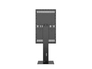 Multibrackets M Pro Series - Enclosure 65" Kiosk Black Signage Display Enclosures Multibrackets