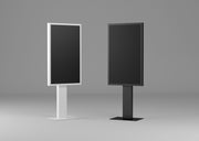 Multibrackets M Pro Series - Enclosure 65" Kiosk Black Signage Display Enclosures Multibrackets
