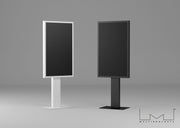 Multibrackets M Pro Series - Enclosure 65" Kiosk Black Signage Display Enclosures Multibrackets