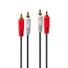 Lindy Premium 5m Audio Cable 2xPhono Stereo | 35663