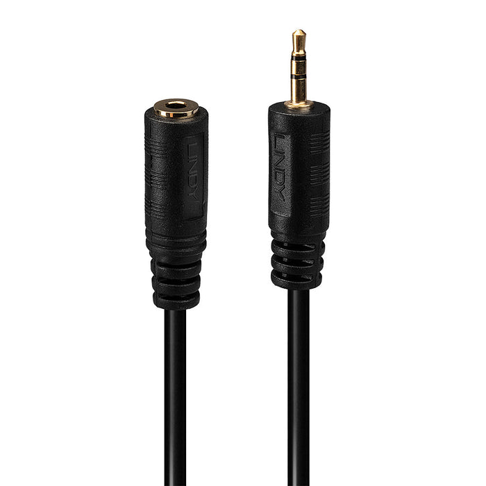 Lindy 2.5mm Male to 3.5mm Female Audio Adapter | 35698 Adapter Cables Lindy