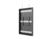 Multibrackets M Pro Series Enclosure 65" High Brightness Wire Medium Black Signage Display Enclosures Multibrackets