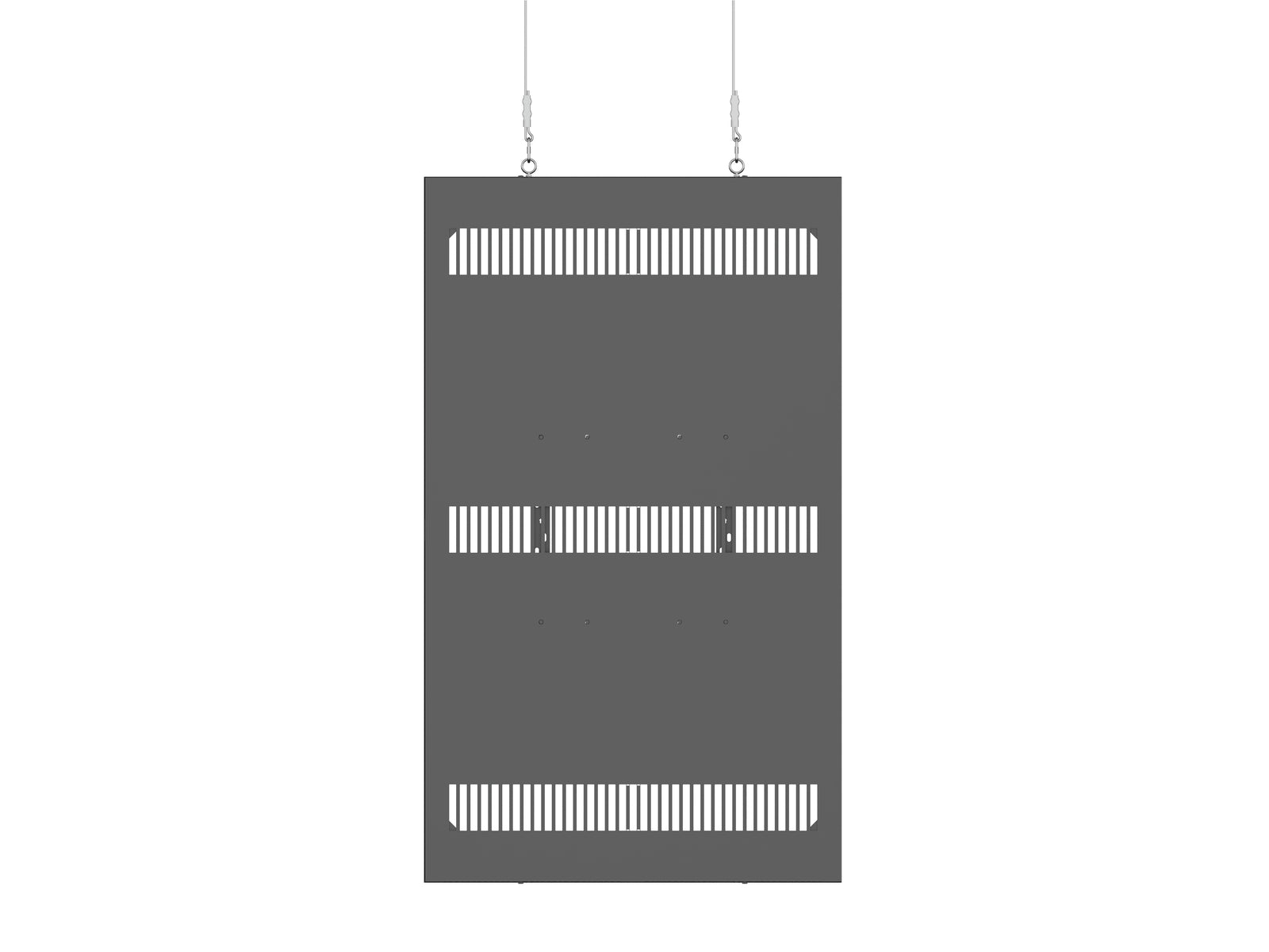 Multibrackets M Pro Series Enclosure 65" High Brightness Wire Medium Black Signage Display Enclosures Multibrackets