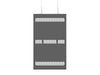 Multibrackets M Pro Series Enclosure 65" High Brightness Wire Medium Black Signage Display Enclosures Multibrackets