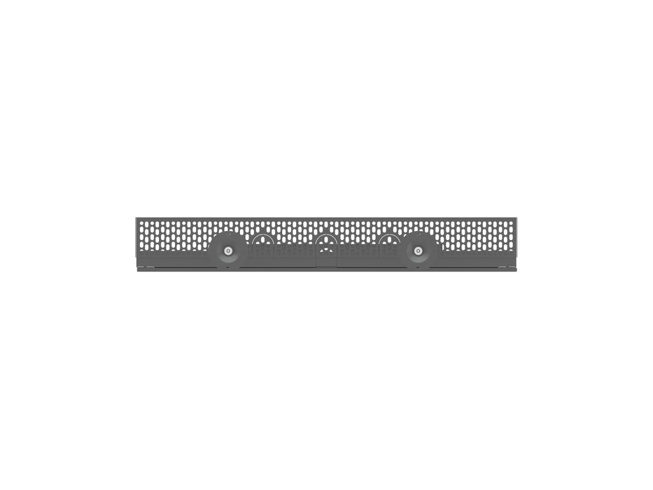 Multibrackets M Pro Series Enclosure 65" High Brightness Wire Medium Black Signage Display Enclosures Multibrackets