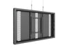 Multibrackets M Pro Series Enclosure 65" High Brightness Wire Medium Black Signage Display Enclosures Multibrackets