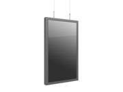 Multibrackets M Pro Series Enclosure 65" High Brightness Wire Medium Black Signage Display Enclosures Multibrackets