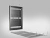 Multibrackets M Pro Series Enclosure 65" High Brightness Wire Medium Black Signage Display Enclosures Multibrackets