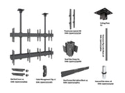 Multibrackets MBC2X2U2 Display Ceiling Mount Pro Ceiling Mount Bracket Multibrackets