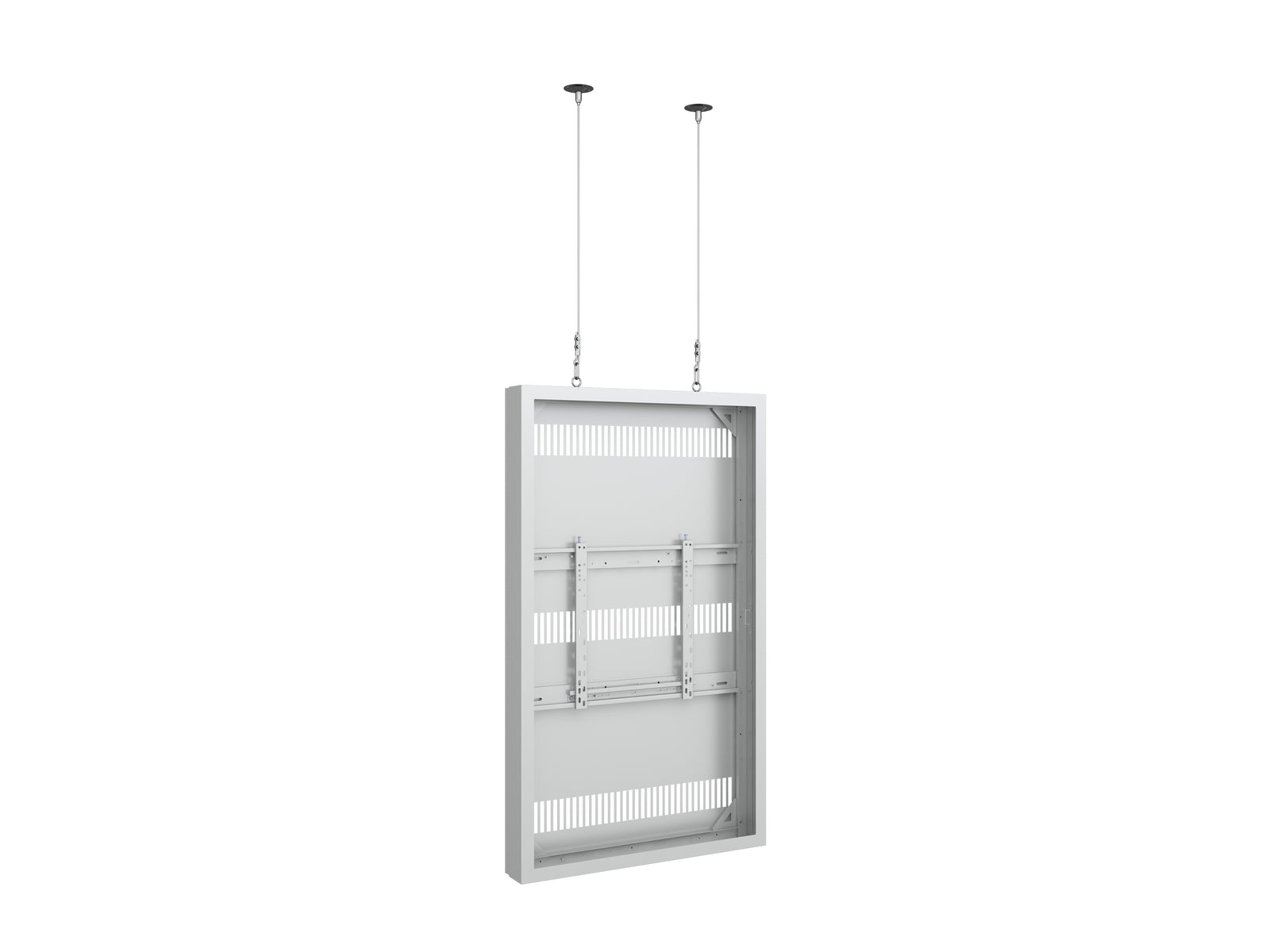 Multibrackets M Pro Series Enclosure 65" High Brightness Wire Medium White Signage Display Enclosures Multibrackets