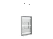 Multibrackets M Pro Series Enclosure 65" High Brightness Wire Medium White Signage Display Enclosures Multibrackets